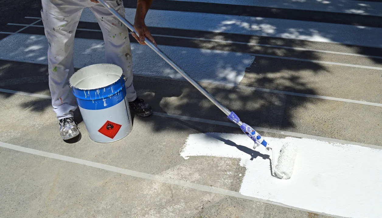 Line Striping & Crack Sealing Services - Complete Asphalt Maintenance Central Texas